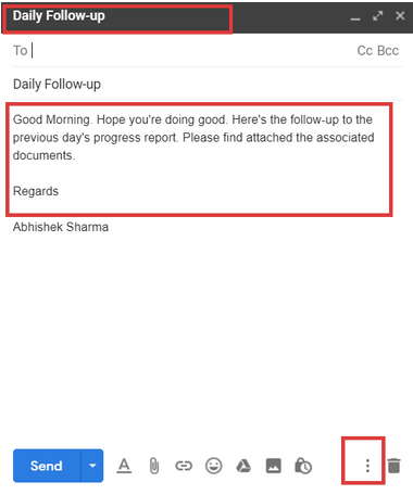 Detail Create Email Template In Gmail Nomer 53