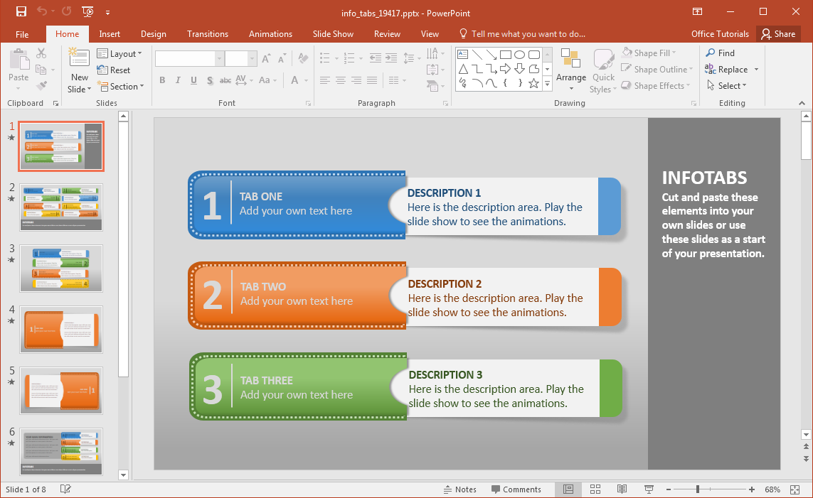 Detail Create Powerpoint Template Nomer 15