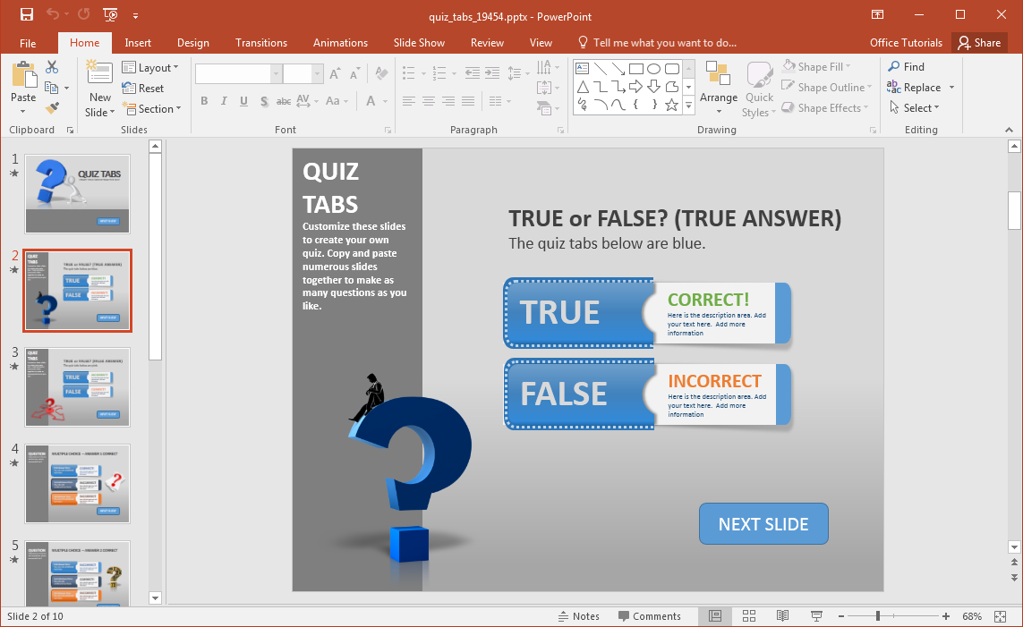 Detail Create Powerpoint Template Nomer 22