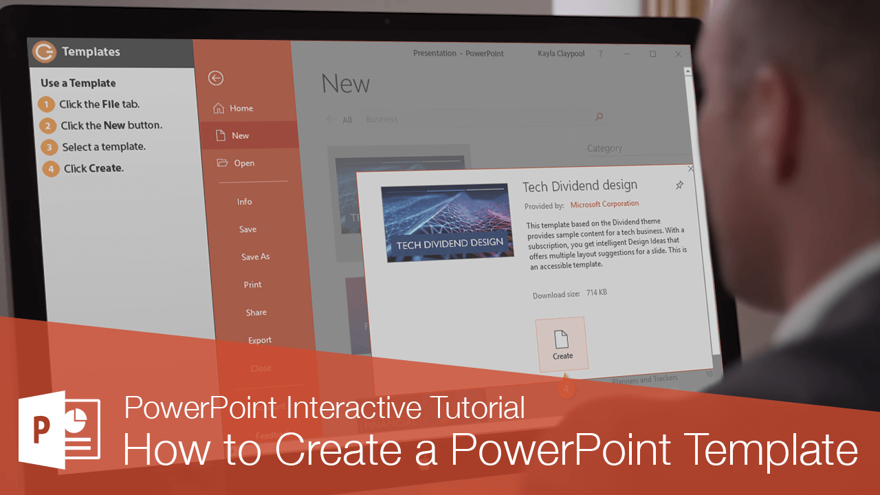 Detail Create Powerpoint Template Nomer 43