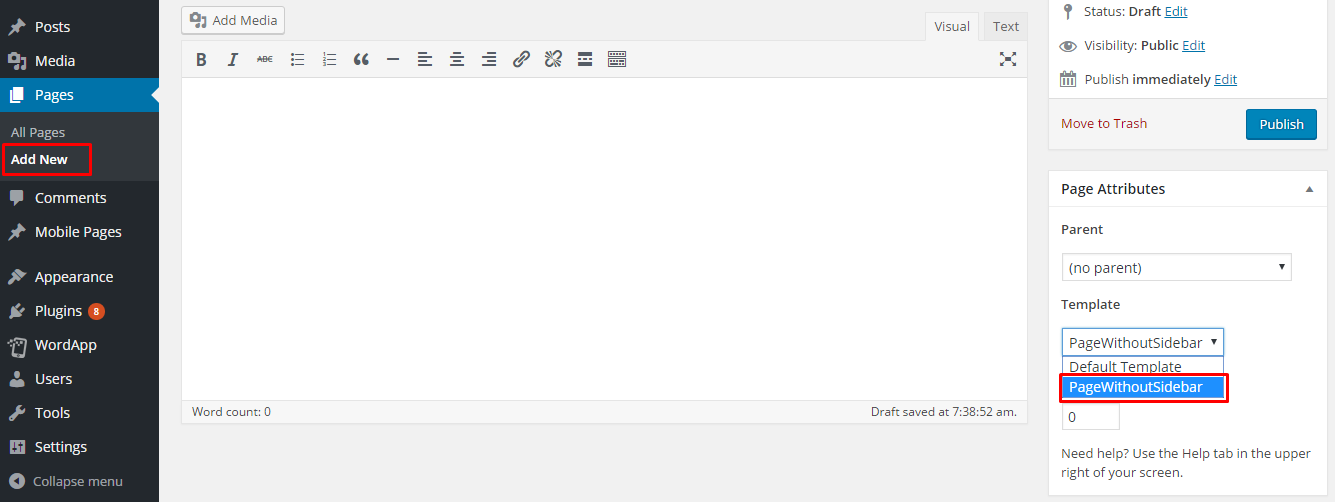 Create Template Woocommerce - KibrisPDR