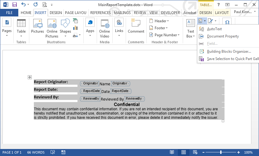 Detail Create Word Template Nomer 34