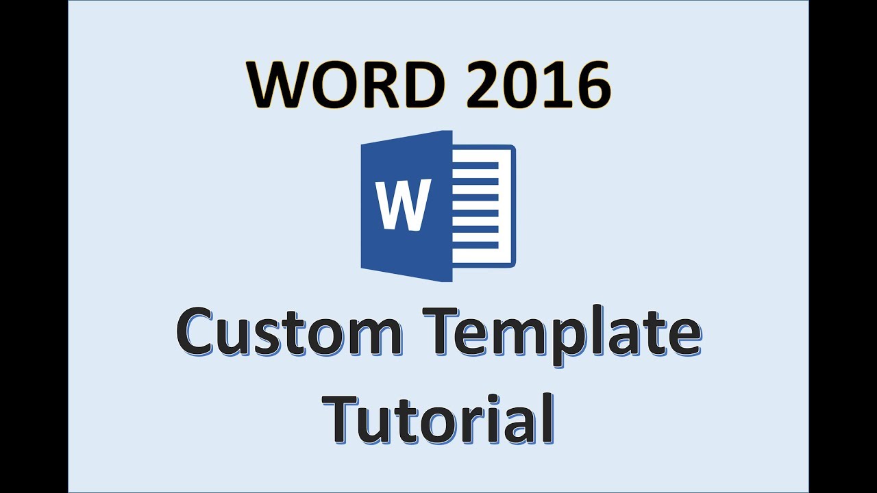 Detail Create Word Template Nomer 6