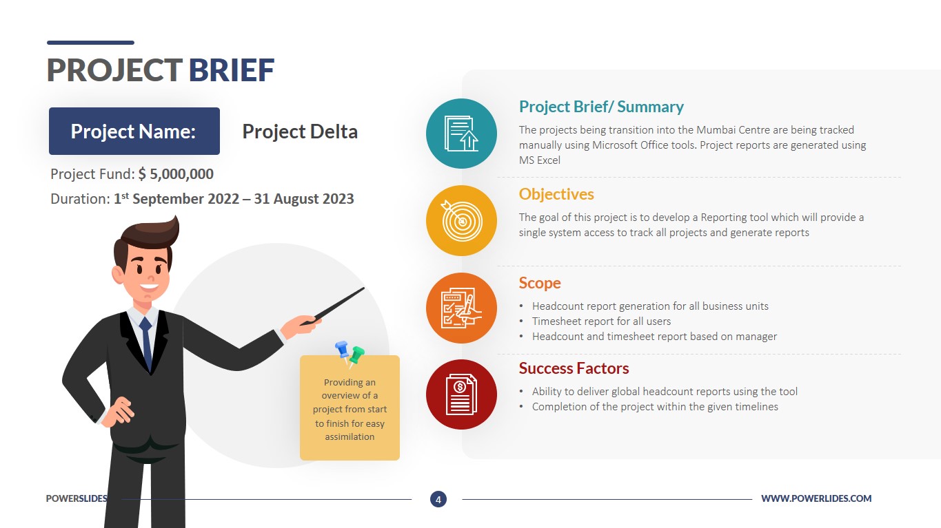Detail Creative Brief Powerpoint Template Nomer 12