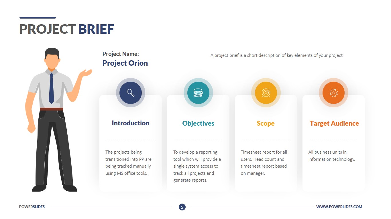 Detail Creative Brief Powerpoint Template Nomer 14