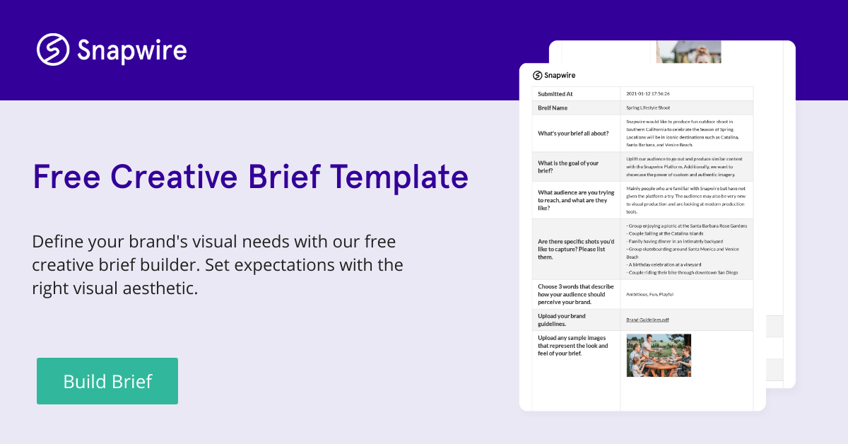 Detail Creative Brief Powerpoint Template Nomer 30