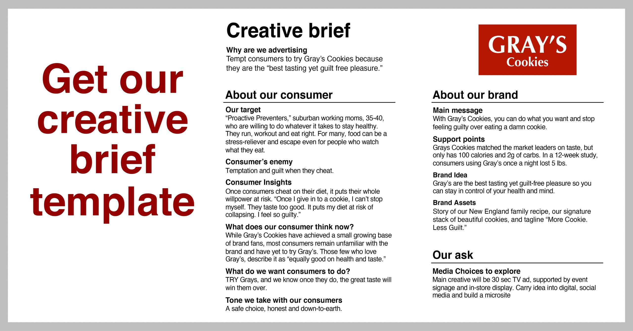Detail Creative Brief Powerpoint Template Nomer 5