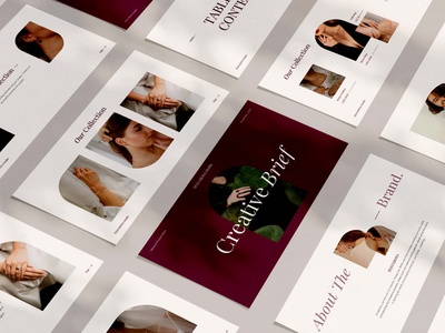 Detail Creative Brief Powerpoint Template Nomer 45