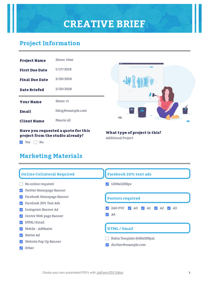 Detail Creative Brief Template Nomer 32