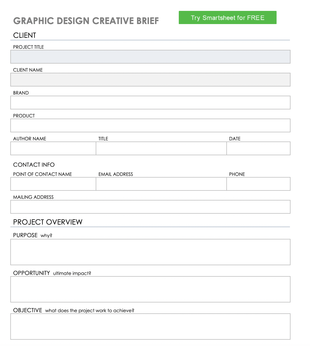 Detail Creative Brief Template Nomer 41