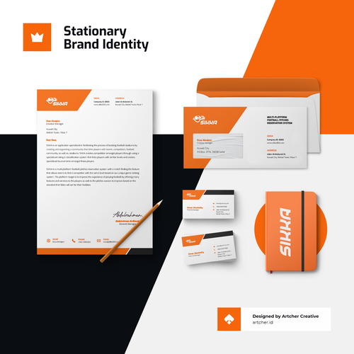 Detail Creative Envelope Design Template Nomer 19