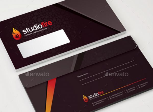 Detail Creative Envelope Design Template Nomer 20