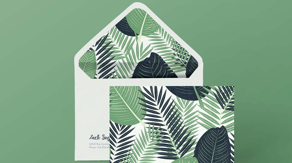 Detail Creative Envelope Design Template Nomer 28