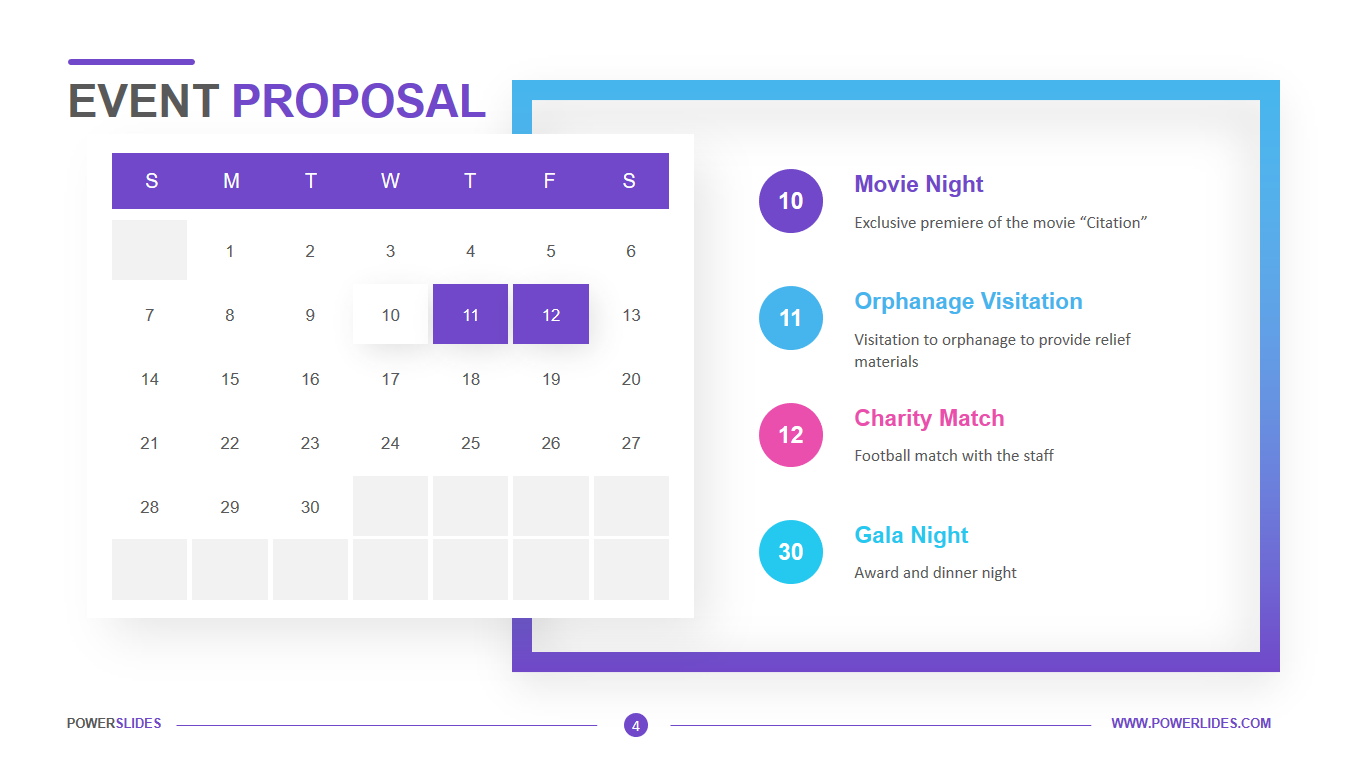 Detail Creative Event Proposal Template Nomer 24