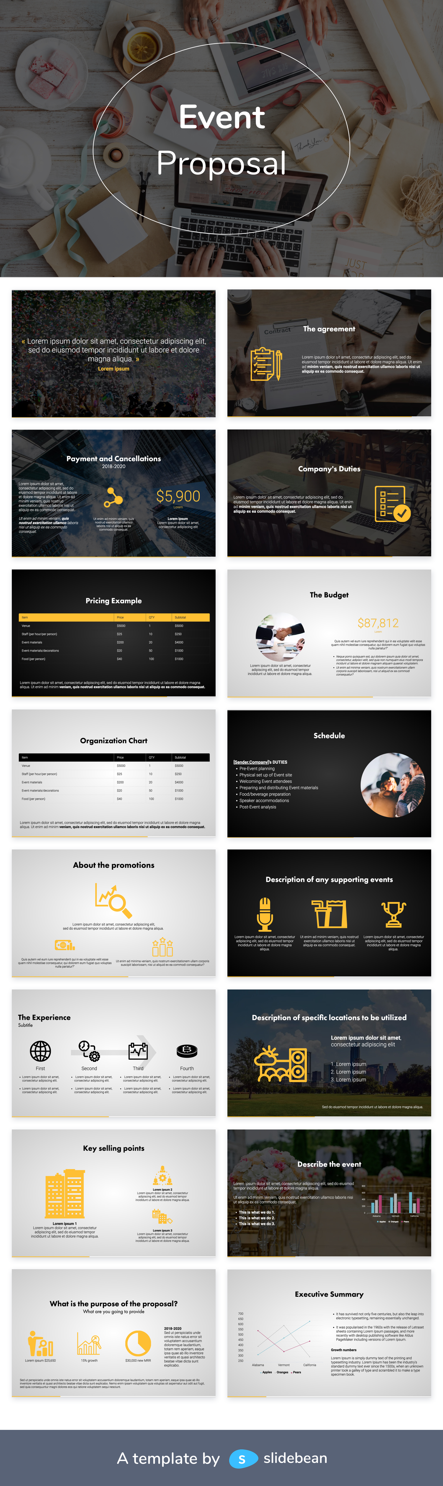 Detail Creative Event Proposal Template Nomer 38