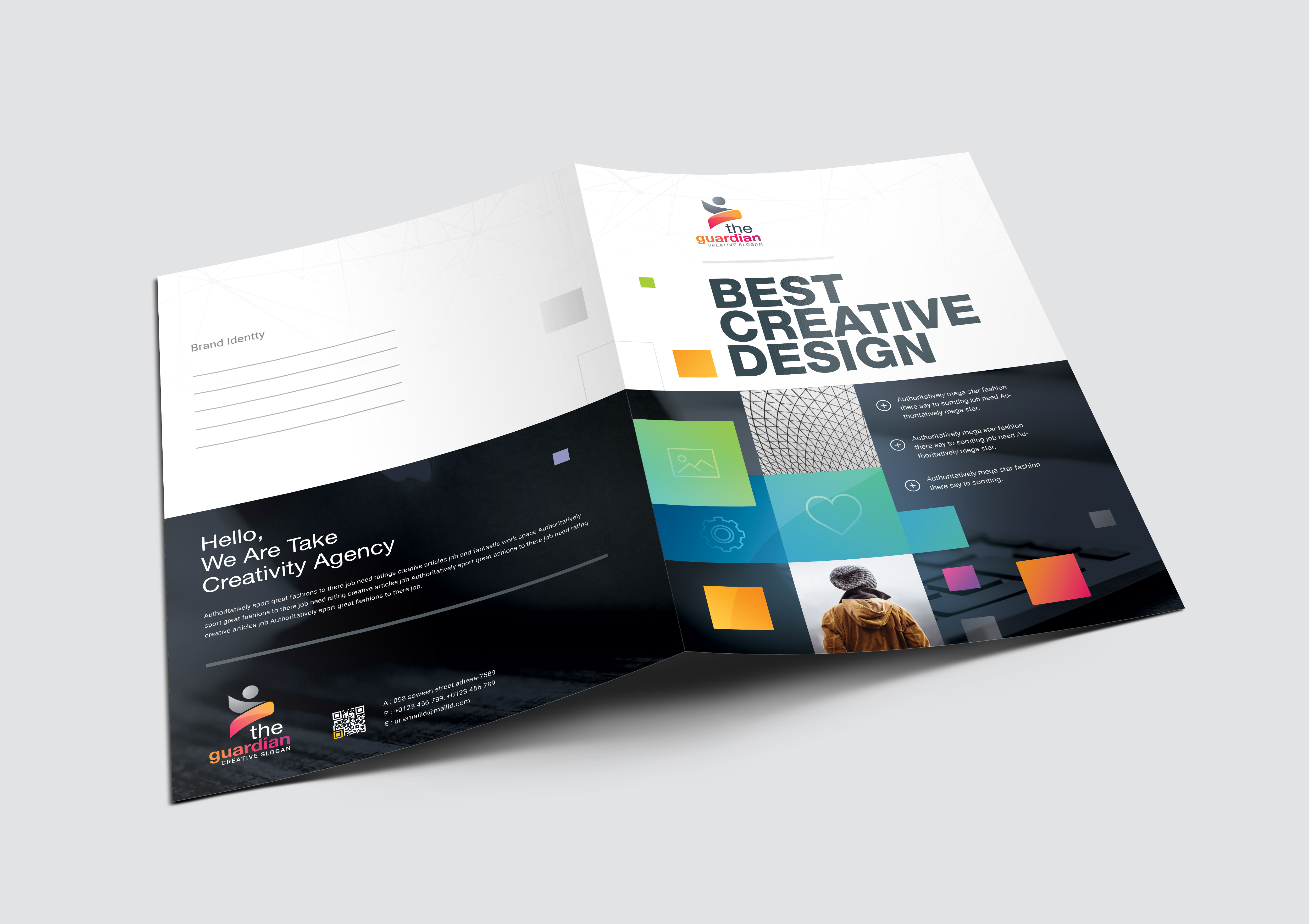 Detail Creative Folder Design Template Nomer 2