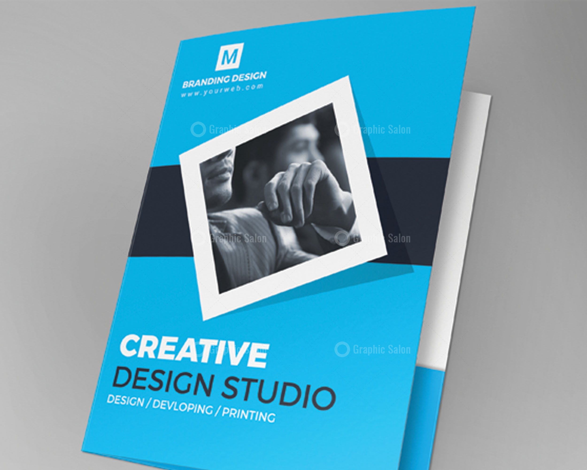 Detail Creative Folder Design Template Nomer 29