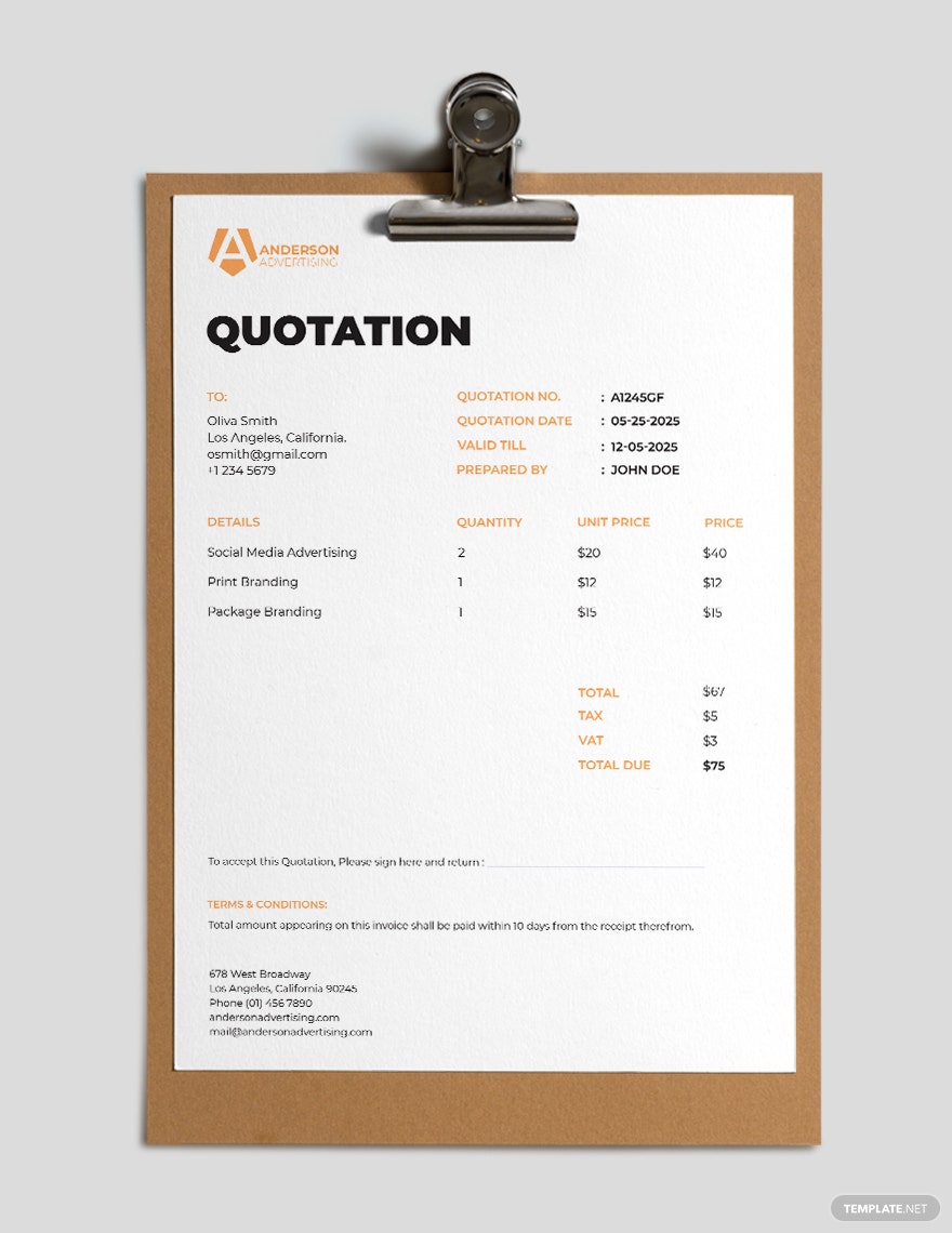 Detail Creative Quotation Template Nomer 2