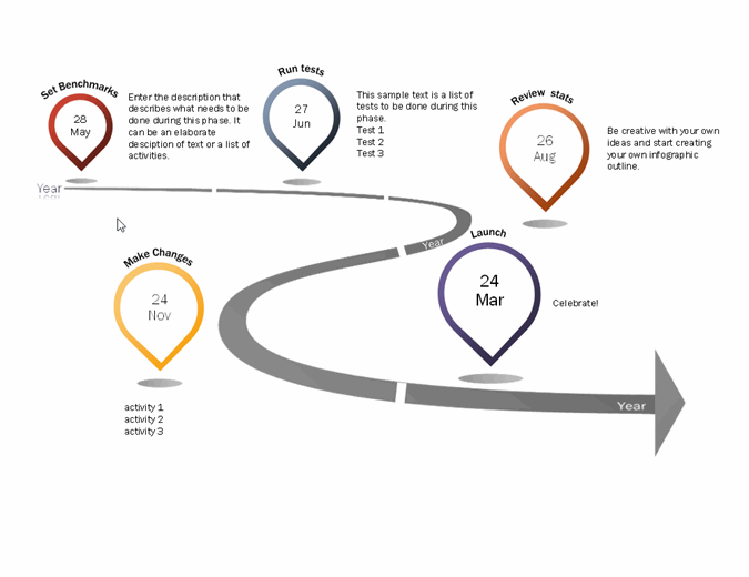 Detail Creative Timeline Template Nomer 30