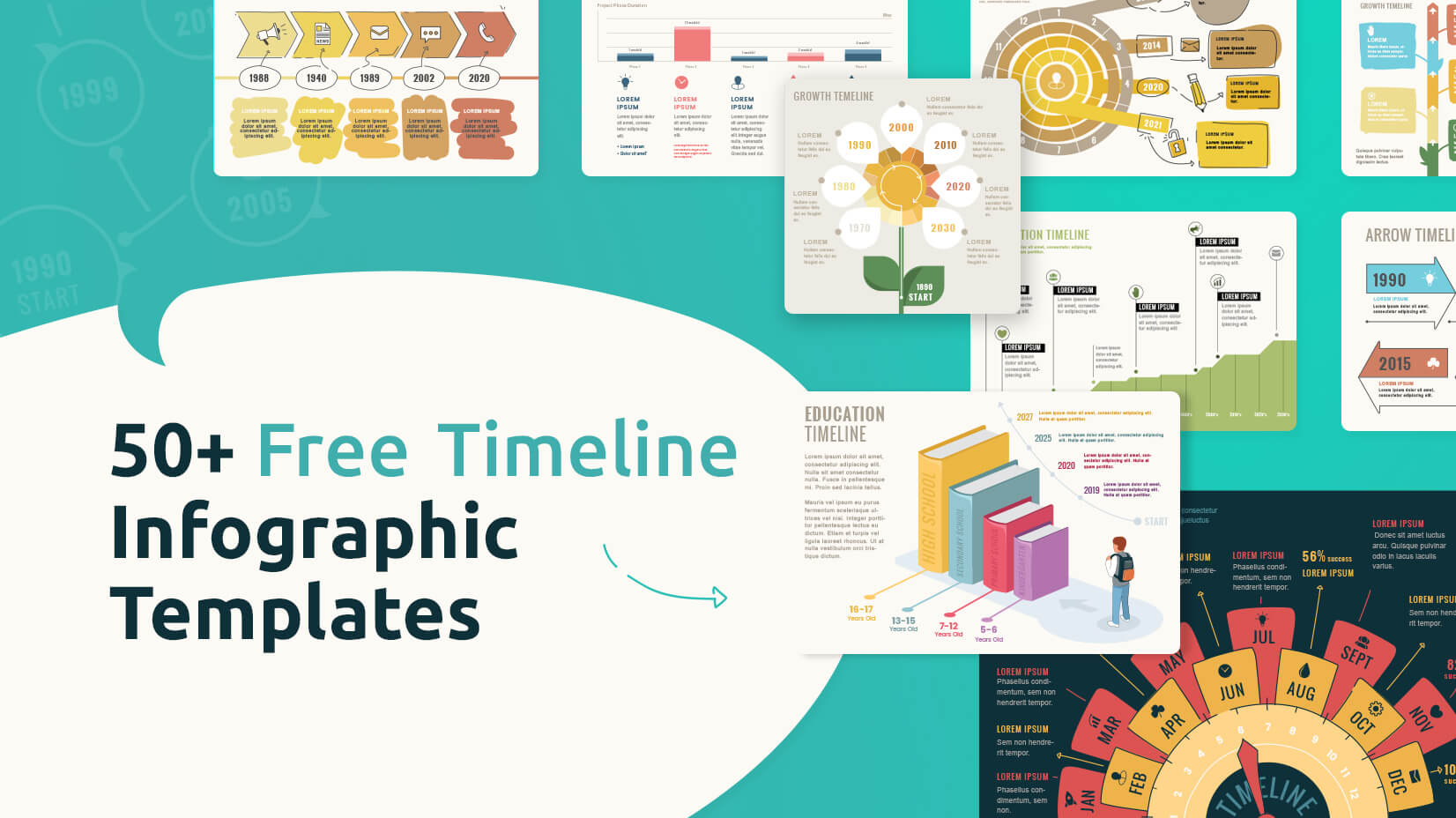 Creative Timeline Template Free Download - KibrisPDR