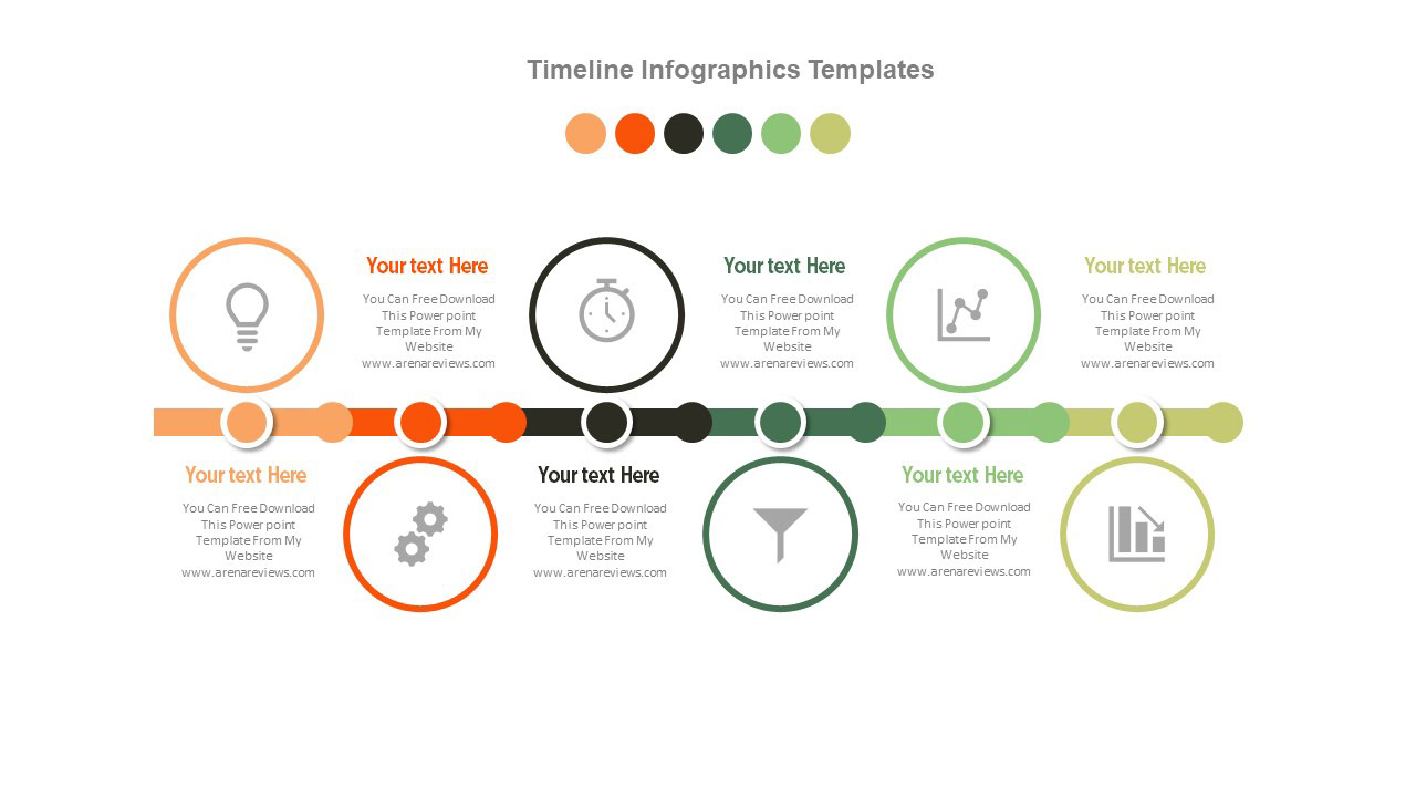 Detail Creative Timeline Template Free Download Nomer 18