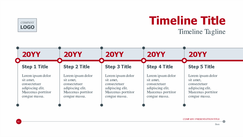 Detail Creative Timeline Template Free Download Nomer 19