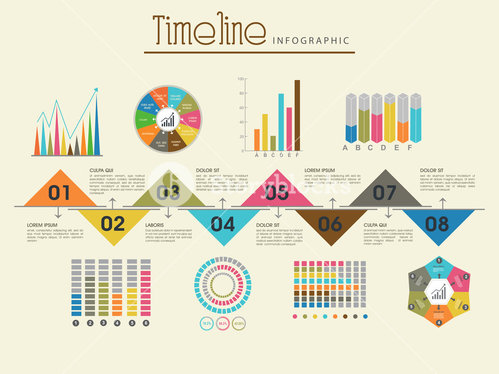 Detail Creative Timeline Template Free Download Nomer 6