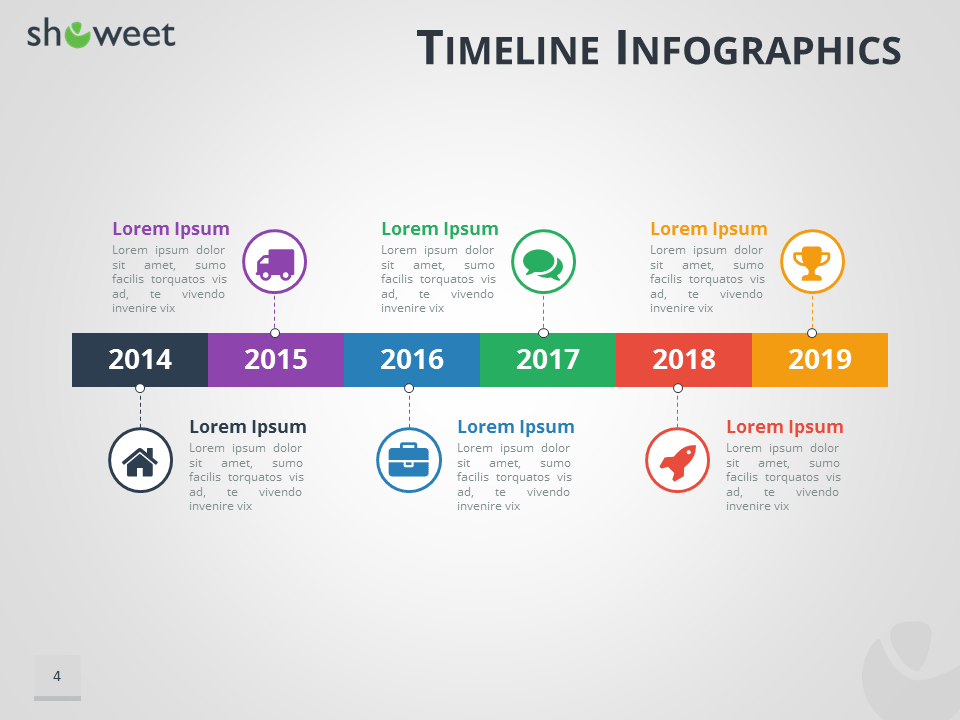 Detail Creative Timeline Template Free Download Nomer 7