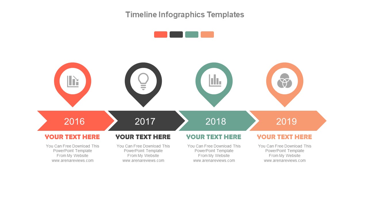 Detail Creative Timeline Template Free Download Nomer 9