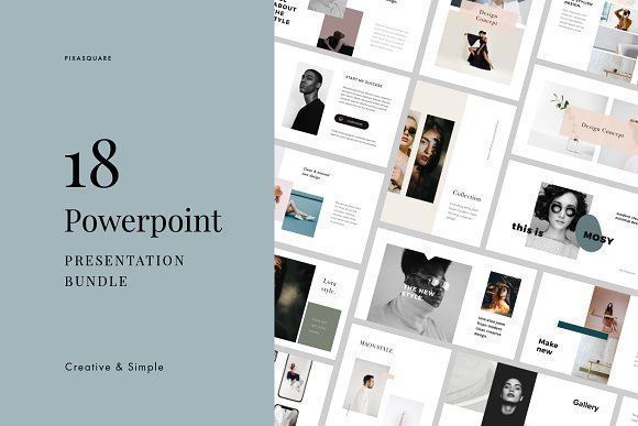 Detail Creativemarket Bundle Powerpoint Template Nomer 2