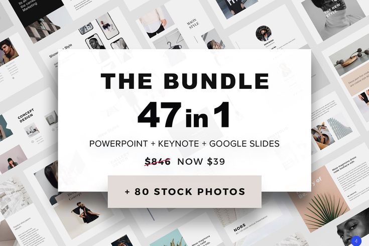 Detail Creativemarket Bundle Powerpoint Template Nomer 3