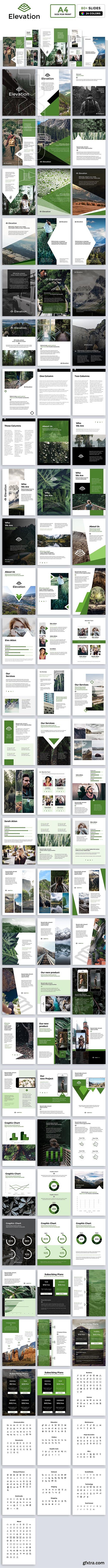 Detail Creativemarket Bundle Powerpoint Template Nomer 22