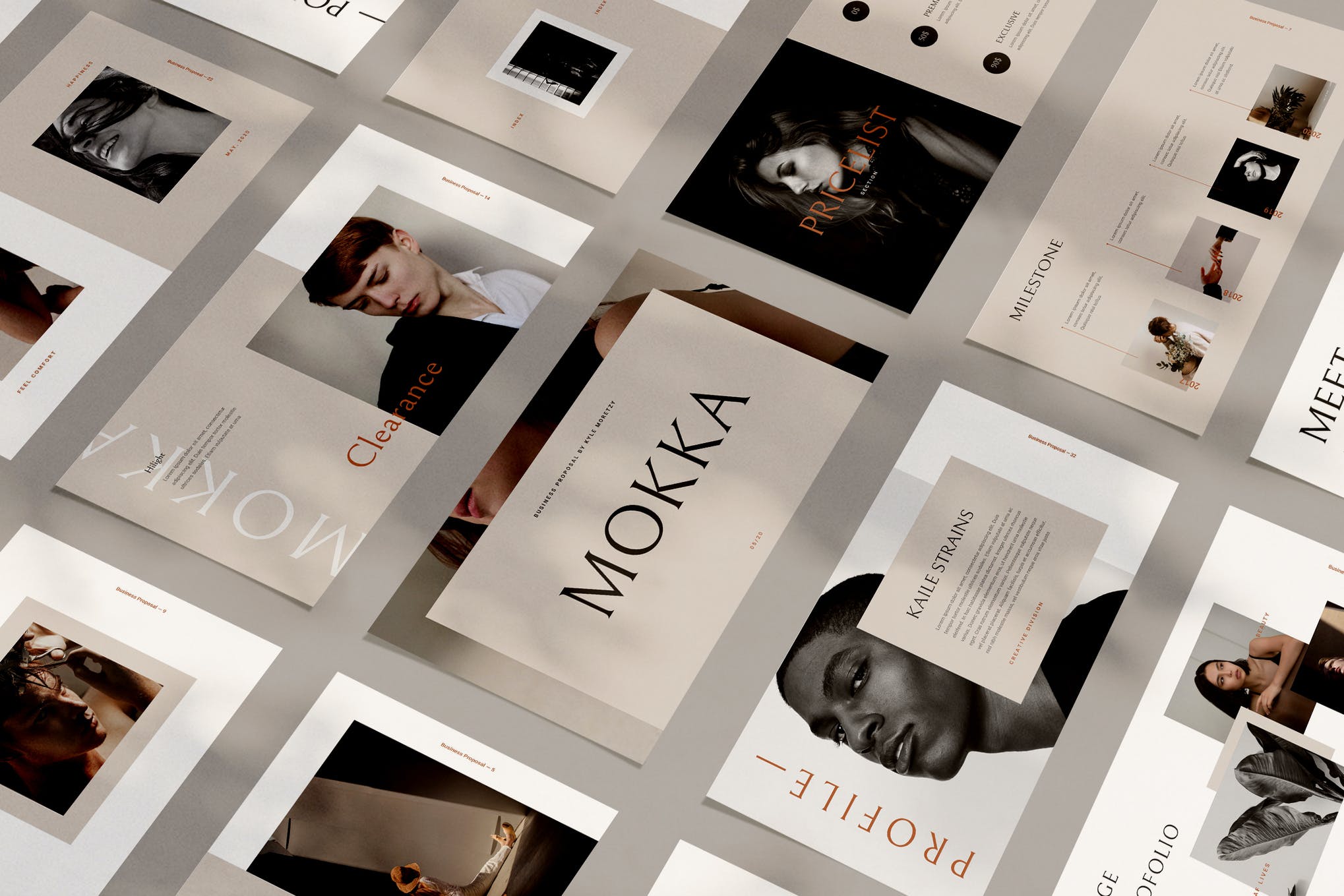 Detail Creativemarket Bundle Powerpoint Template Nomer 24