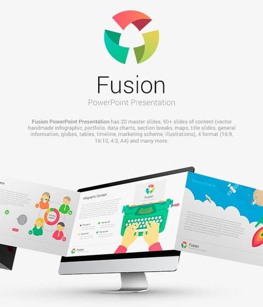 Detail Creativemarket Bundle Powerpoint Template Nomer 27