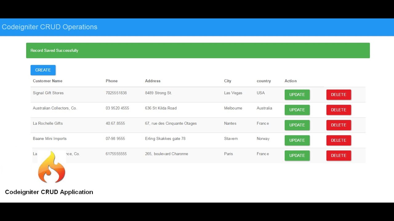 Detail Crud Bootstrap Template Nomer 25