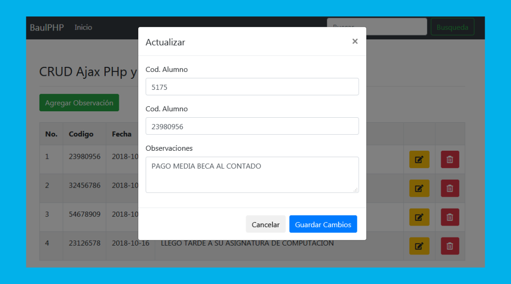 Detail Crud Template Bootstrap Free Download Nomer 36