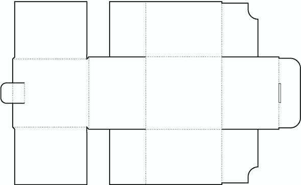 Detail Cube Cover Template Nomer 3