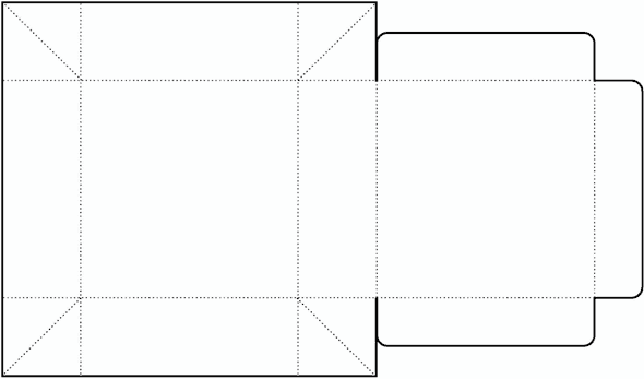 Detail Cube Cover Template Nomer 9