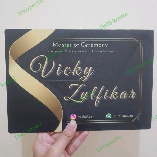 Detail Cue Card Mc Template Nomer 32