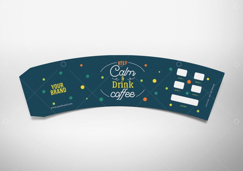 Detail Cup Sleeve Template Nomer 16