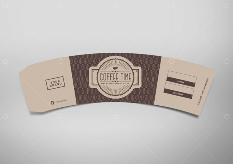 Detail Cup Sleeve Template Nomer 10