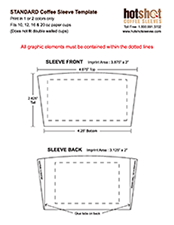 Detail Cup Sleeve Template Size Nomer 6