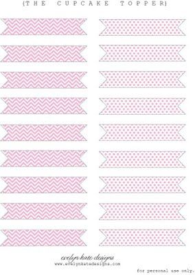 Detail Cupcake Flag Template Nomer 3
