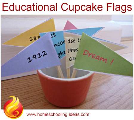 Detail Cupcake Flag Template Nomer 25