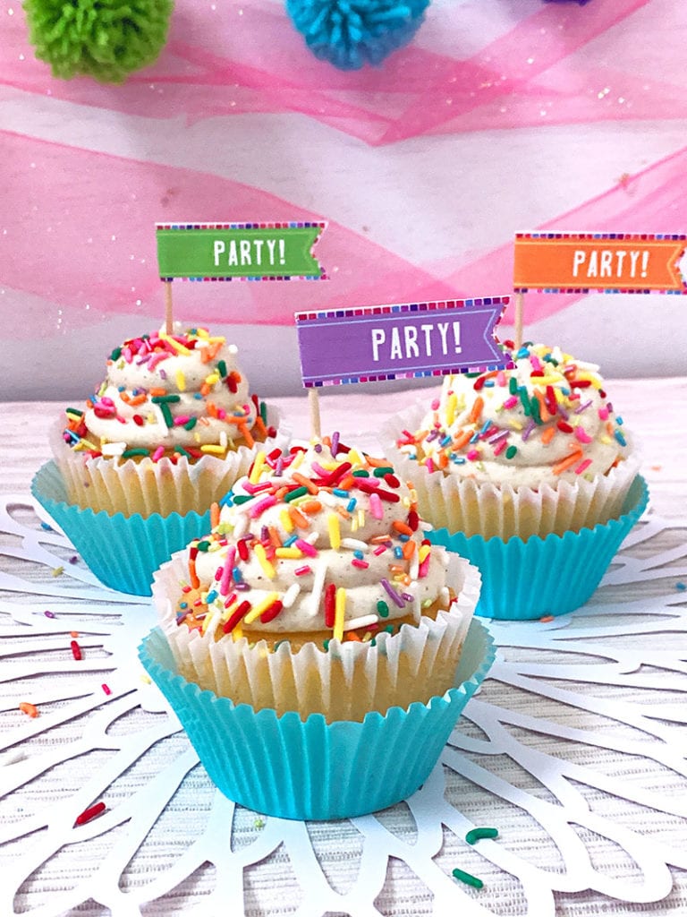 Detail Cupcake Flag Template Nomer 27