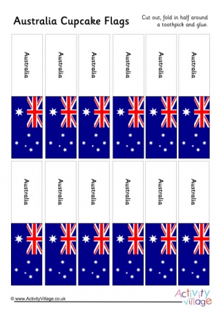 Detail Cupcake Flag Template Nomer 39