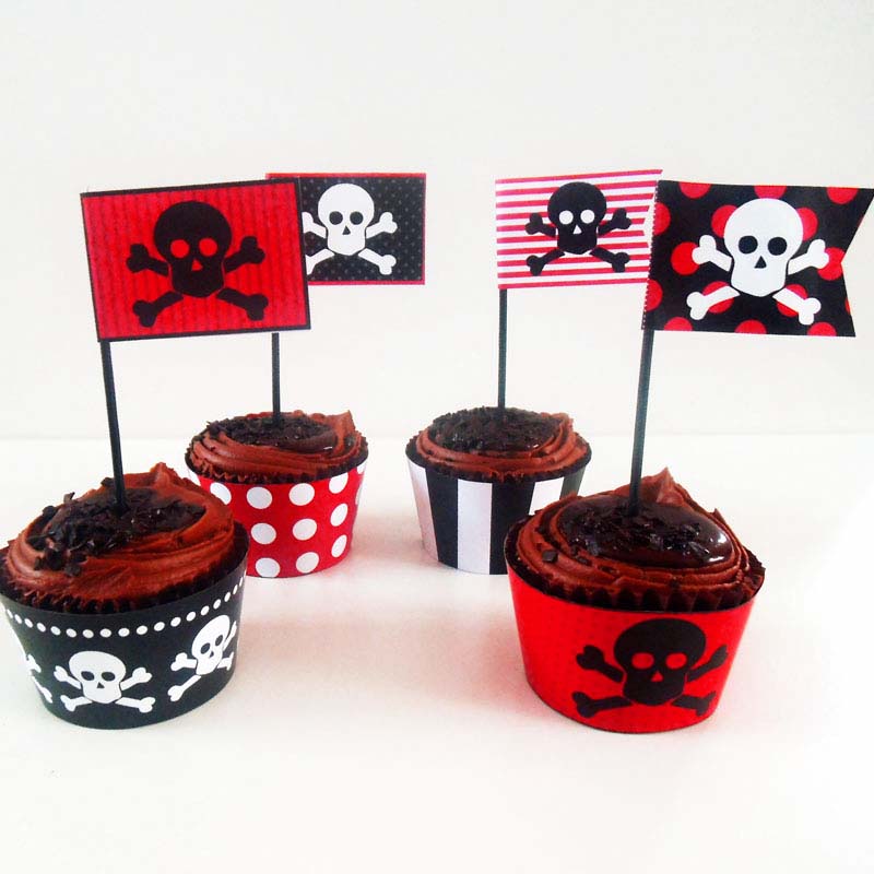 Detail Cupcake Flag Template Nomer 43