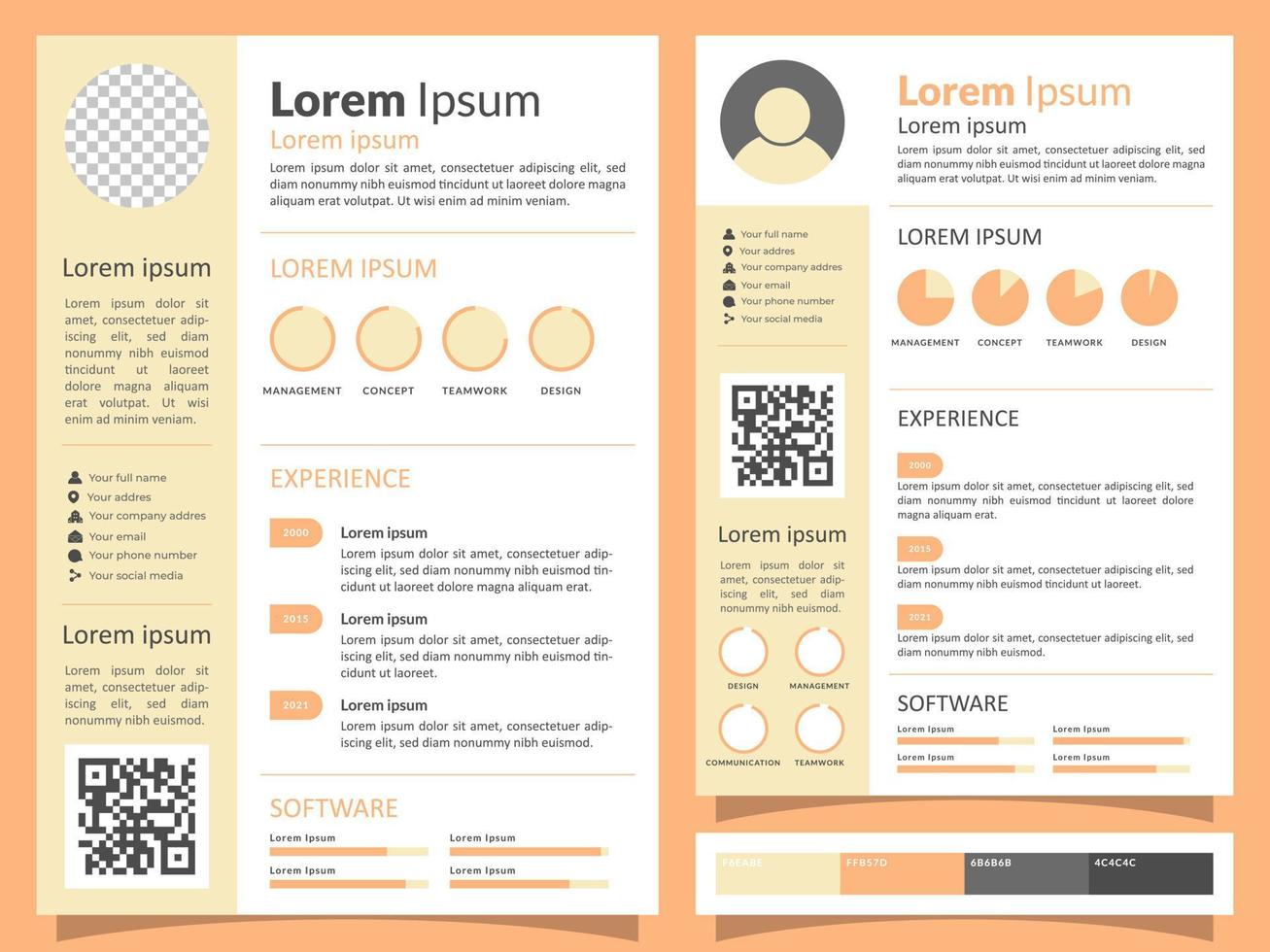 Detail Curriculum Vitae Template Nomer 18