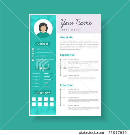 Detail Curriculum Vitae Template Nomer 51