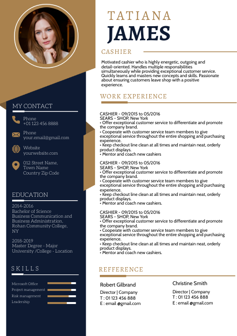 Detail Curriculum Vitae Template Nomer 8